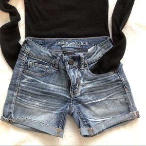American Eagle jean shorts